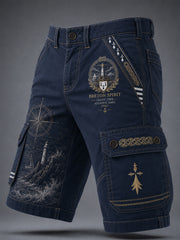 Shorts pour hommes imprimés celtiques de Bretagne, France