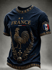 T-shirt manches courtes France Football pour homme