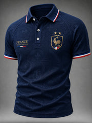 Chemise pour hommes imprimée France Football
