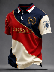 Chemise pour homme au drapeau de la Corse
