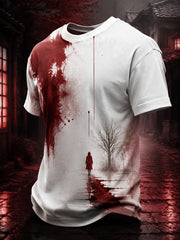 T-shirt homme à manches courtes commémoratif R.I.P d’Higashino Keigo