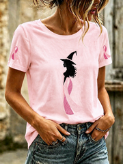 T-shirt à manches courtes Breast Cancer Femme