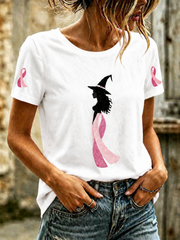T-shirt à manches courtes Breast Cancer Femme