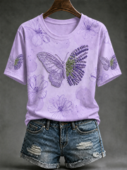 T-shirt à manches courtes sur la maladie d’Alzheimer chez les femmes