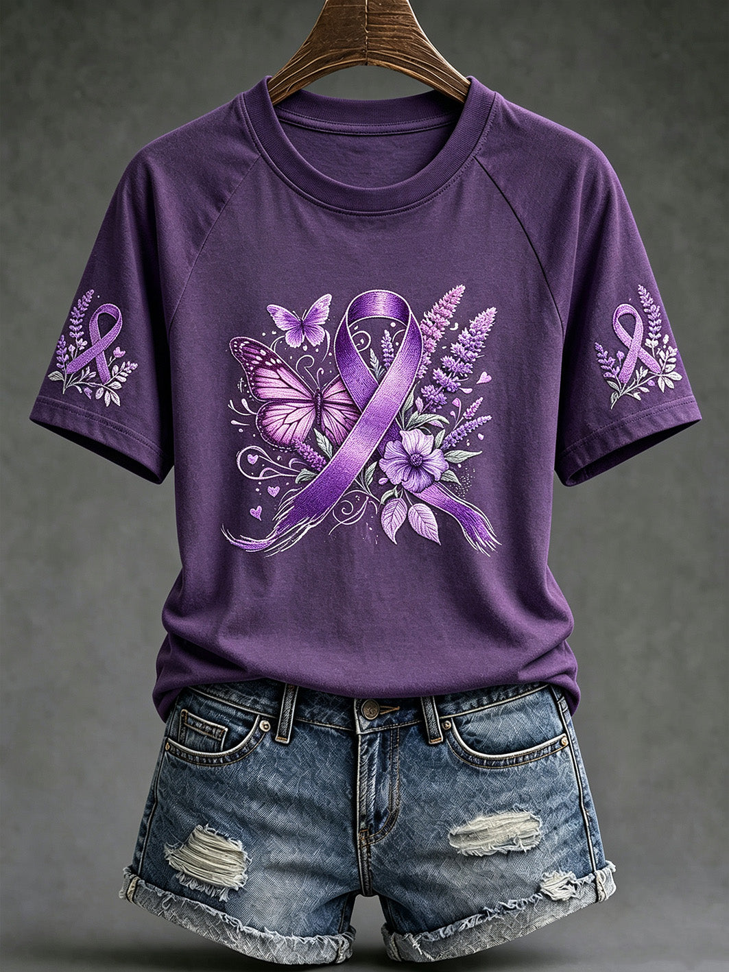 Prévention des maladies des femmes symbolique bien-être public loisirs T-shirt à manches courtes