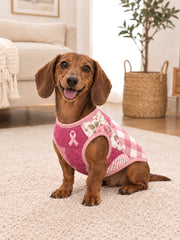 Gilets pour chiens de sensibilisation au cancer du sein