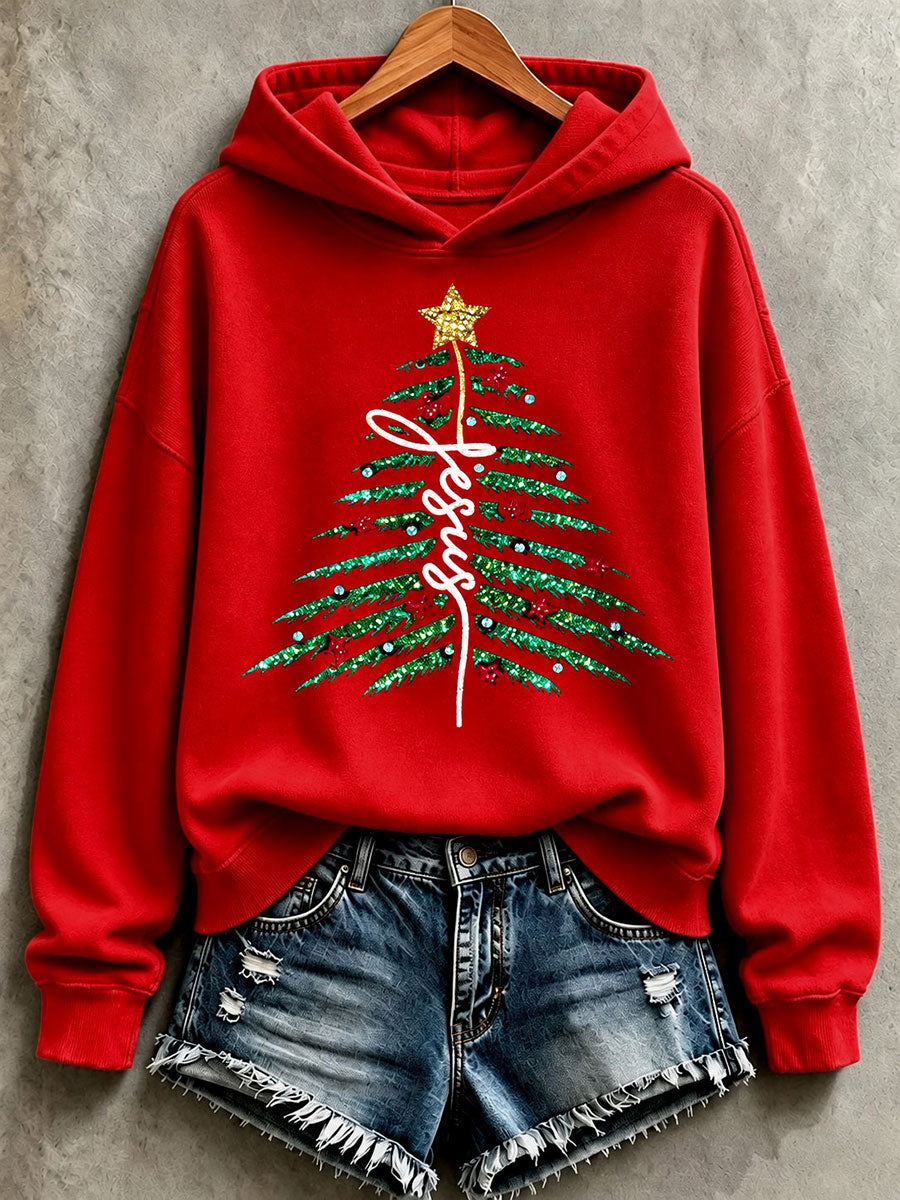 Sweatshirt Christmas Jesus Regular Femme