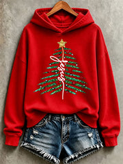 Sweatshirt Christmas Jesus Regular Femme