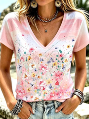 T-shirt à manches courtes Breast Cancer Femme