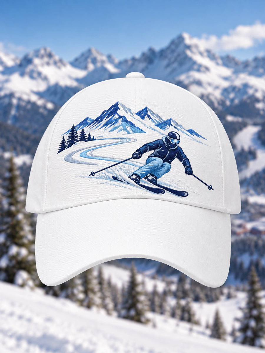 Bonnet unisexe pour les passionnés de ski, prêt pour la saison de ski