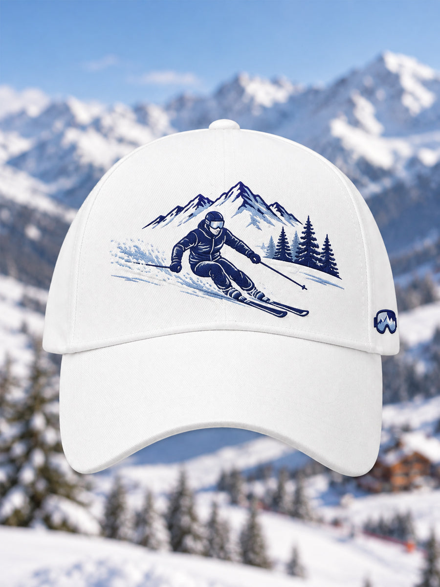Chapeau unisexe prêt pour la saison de ski pour les amateurs de ski