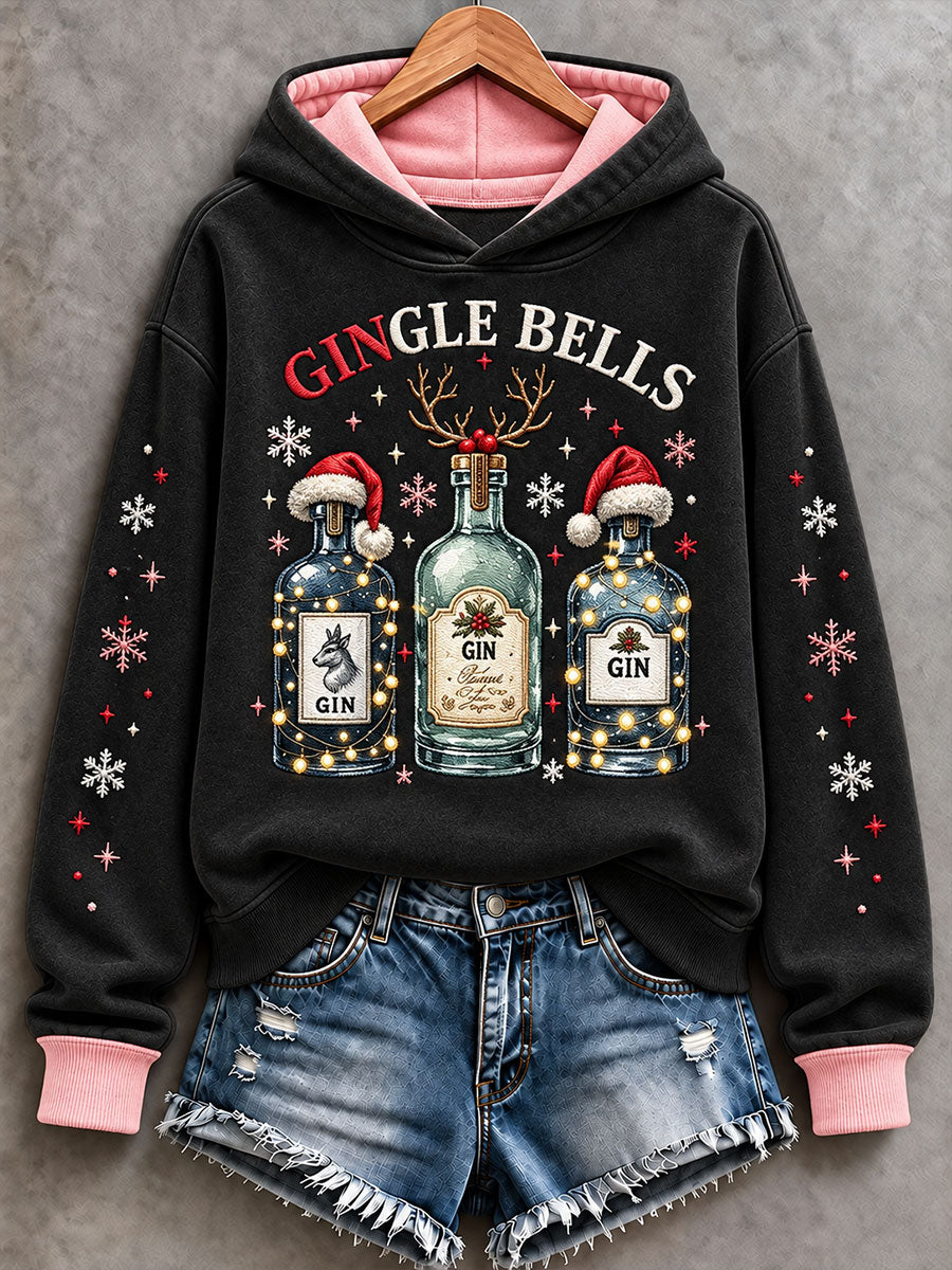 Sweat-shirt classique GINGLE BELLS pour femme
