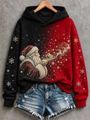 Sweat-shirt régulier de Noël pour femme
