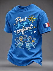 T-shirt Pour chaque enfant Homme